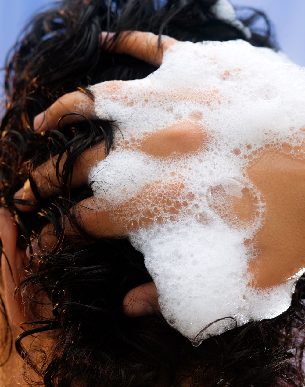 The ideal hair-washing schedule varies from person to person, experts say. (Tonje Thilesen/The New York Times)