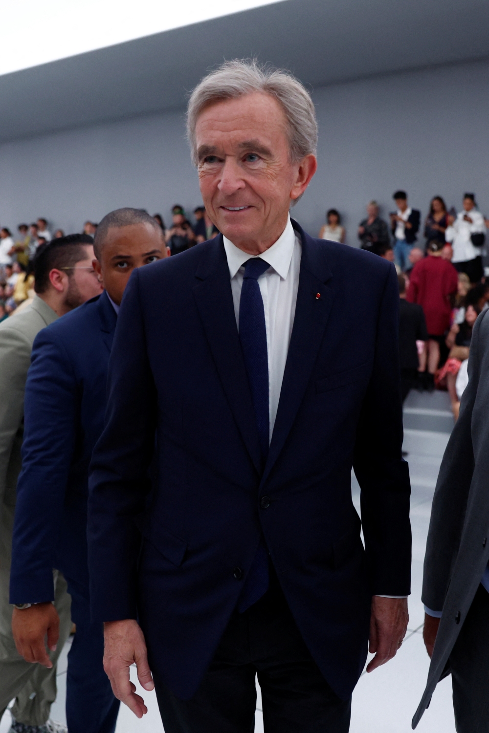 Bernard Arnault, Chairman, CEO of LVMH Moet Hennessy Louis Vuitton.
