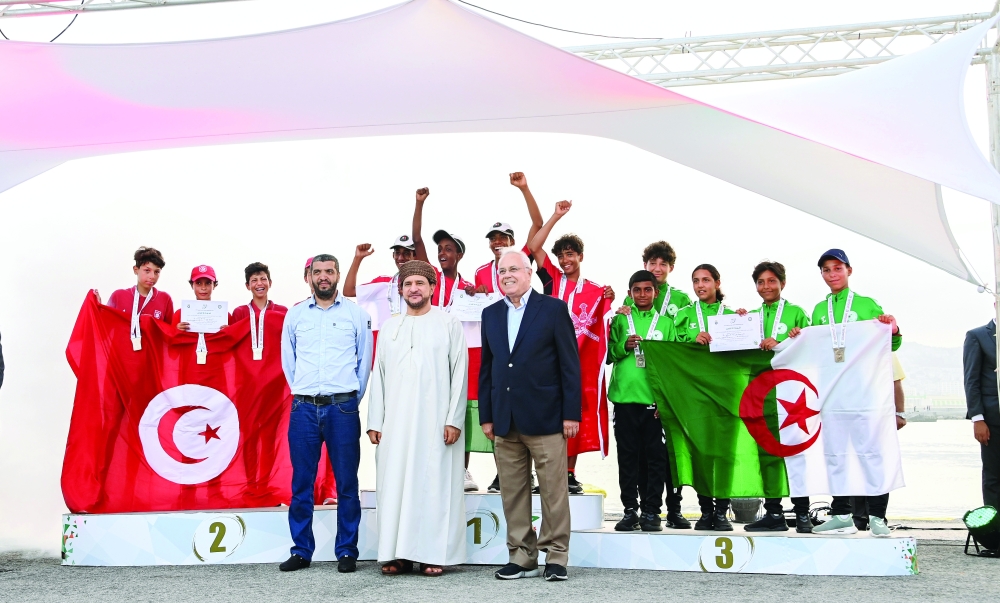 Overall team gold in the Optimist class