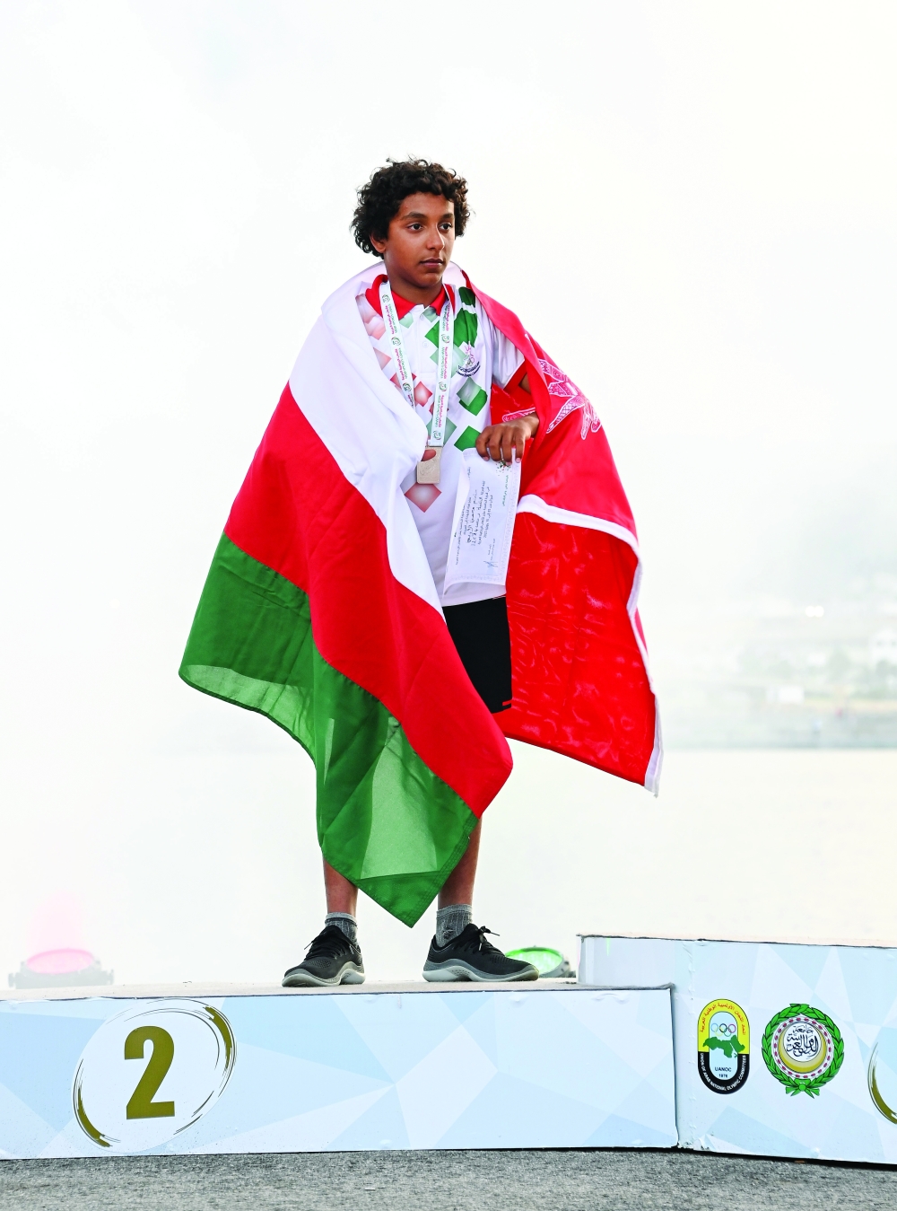 Hatim Al Arimi won second place in ILKA4 class