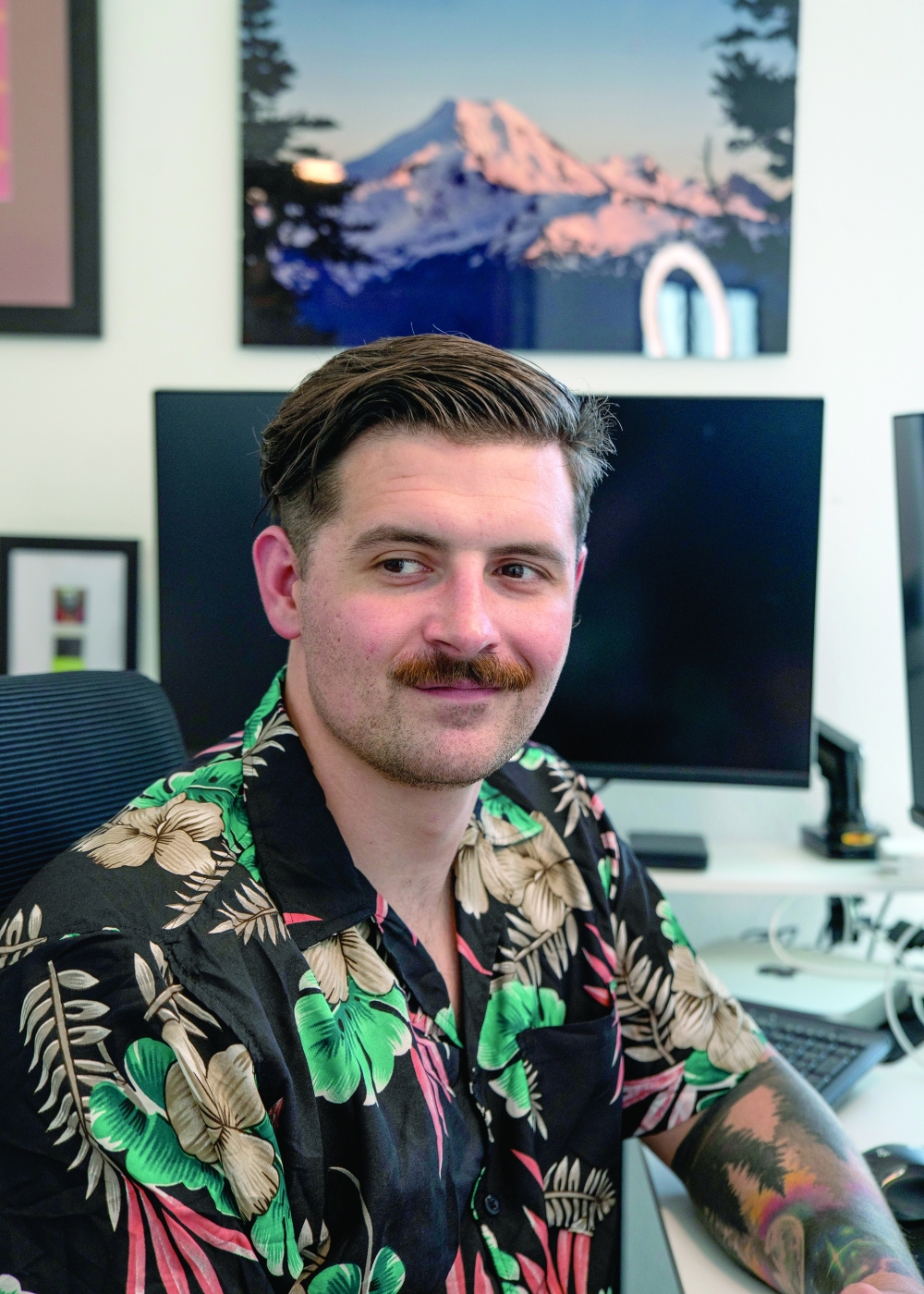 Mario Mirante, a comedian on TikTok with 3.6 million followers, in Henderson.
