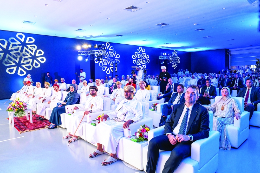 MHD officials and guests during the opening ceremony.