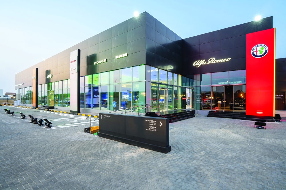 The new showroom in Al Hail North.
