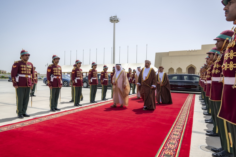 Dr Sultan bin Mohammad al Qasimi, Member of the Supreme Council in the United Arab Emirates (UAE) and Ruler of the Emirate of Sharjah, concludes his official visit to the Sultanate of Oman on Wednesday, during which he met with His Majesty the Sultan.