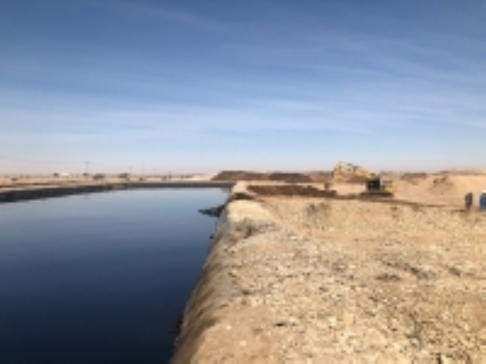 A small production-scale system was constructed in the UK and shipped to Oman to conduct a demonstration project for Petroleum Development Oman at their waste yard in Nimr.