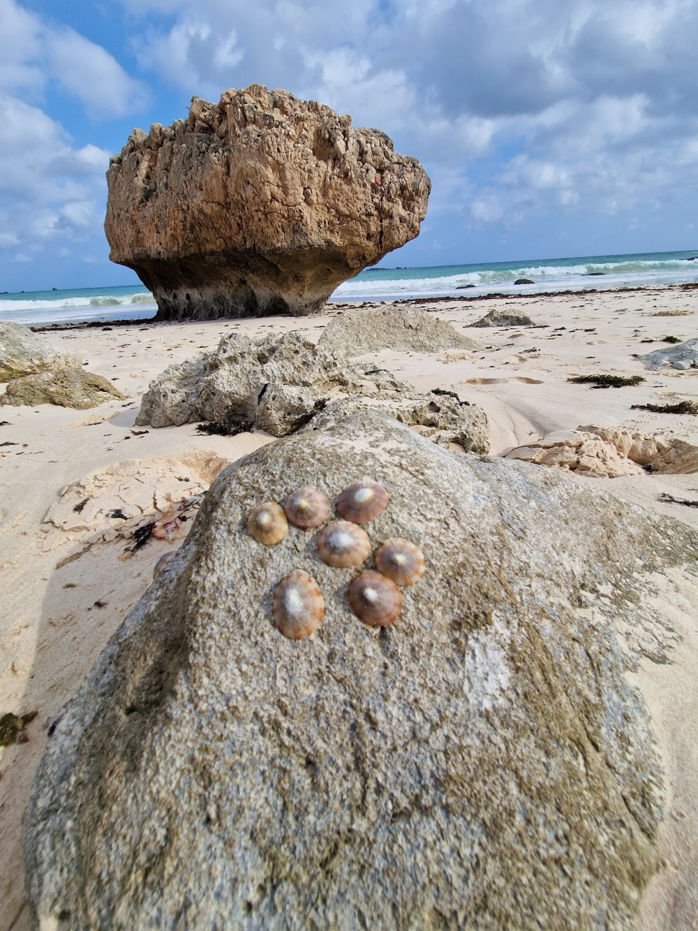 Stone structures in Salalah 