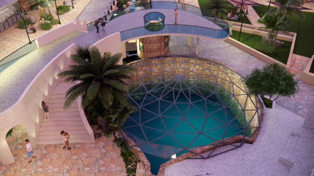 Al-Kasfah Spring is considered one of the most famous springs in the Sultanate of Oman