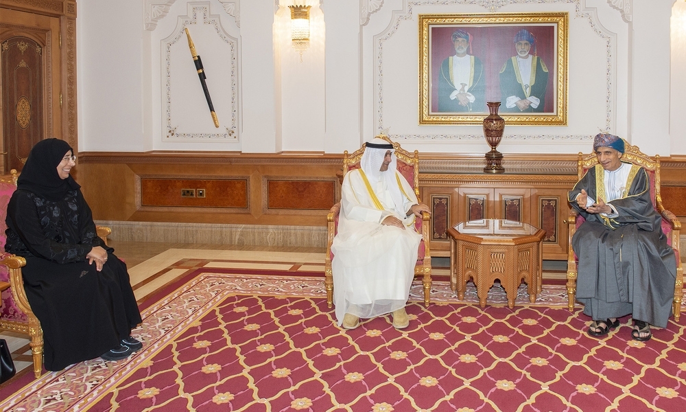 HH Sayyid Fahd receives GCC ministers of health