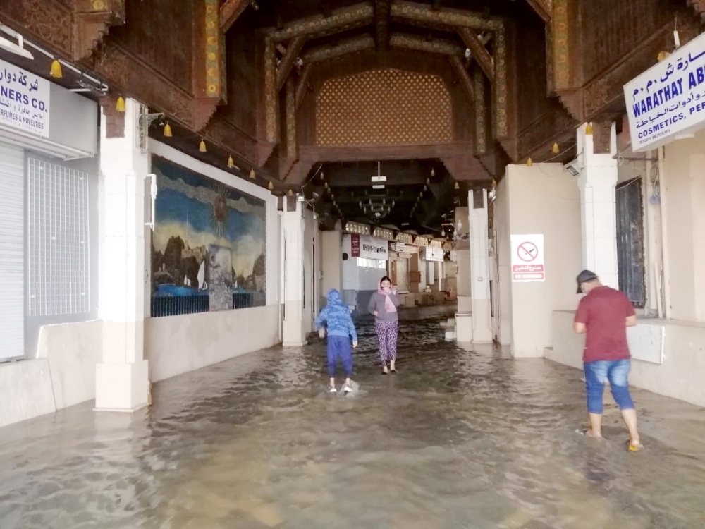 After every heavy rain, Muttrah Souq, a popular tourist destination, has been experiencing flooding