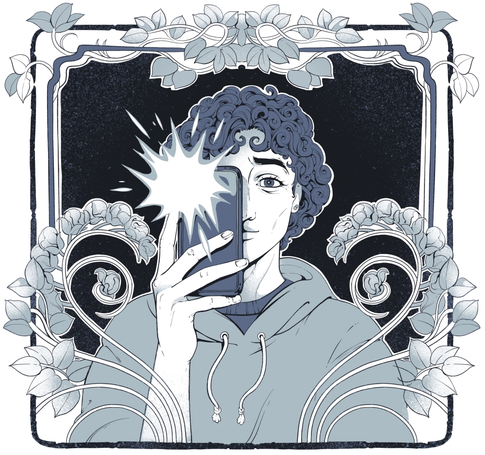 A cellphone allows travelers to have a camera always at the ready. 