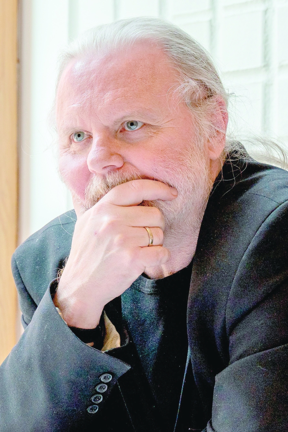 Norwegian playwright Jon Fosse
