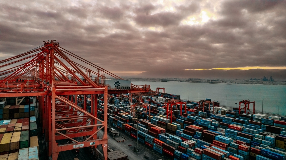 A view of the Salalah Port, in this illustration image.