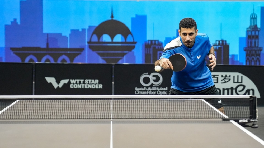 Muhannad al Balushi during training