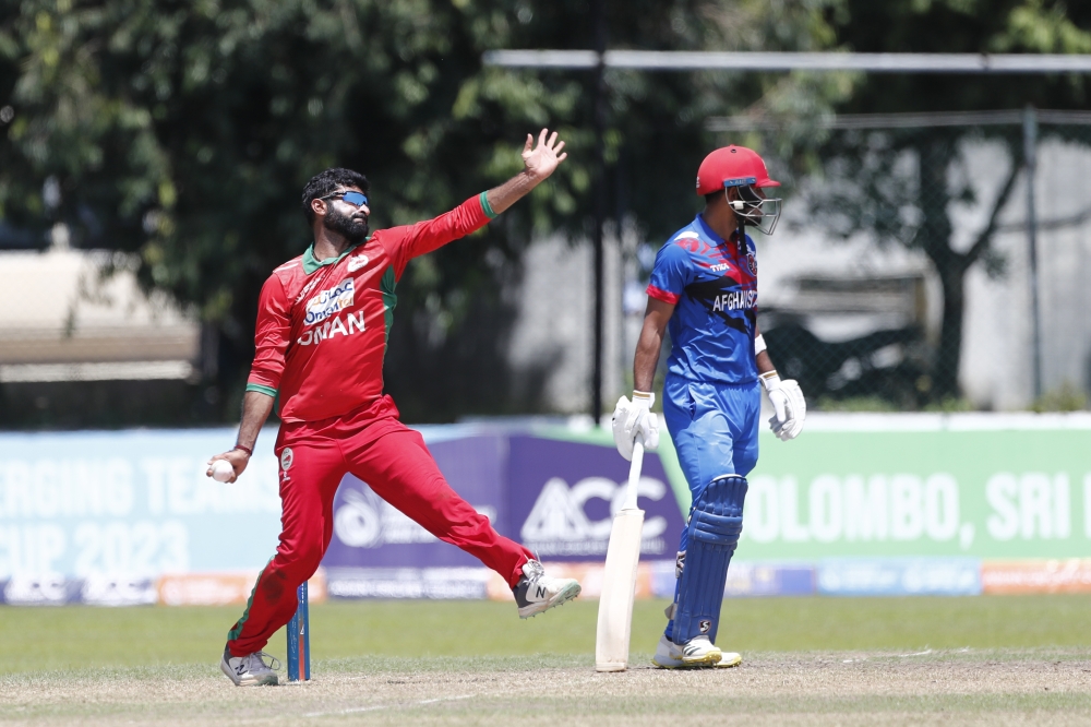 ACC MEN'S EMERGING TEAMS ASIA CUP 2023 : M2 AFGHANISTAN A VS OMAN A