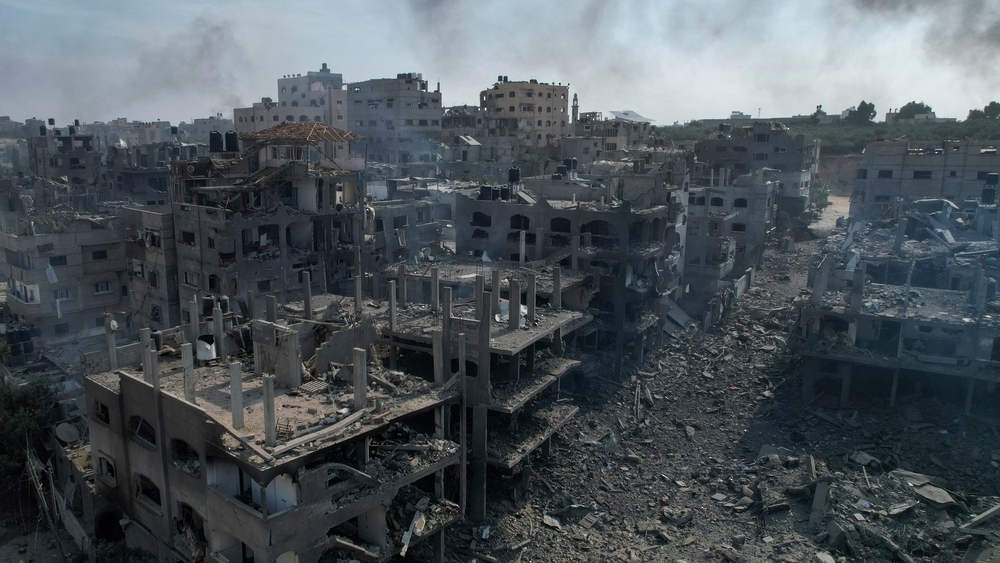 Israeli strikes demolish entire Gaza neighborhoods as sealed-off territory faces imminent blackout