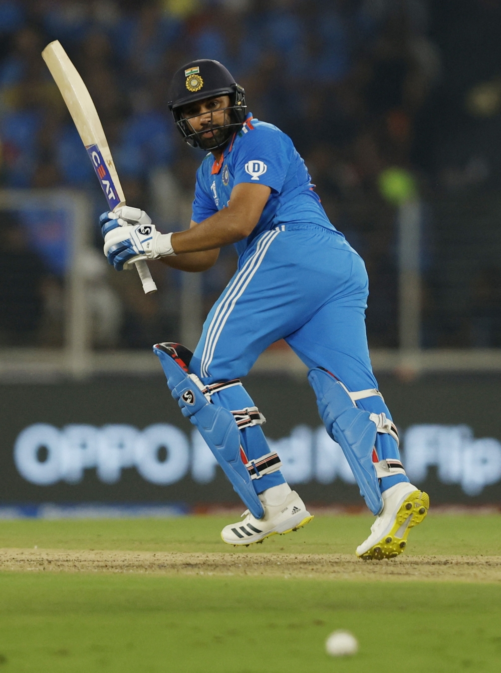  India's Rohit Sharma in action.—Reuters