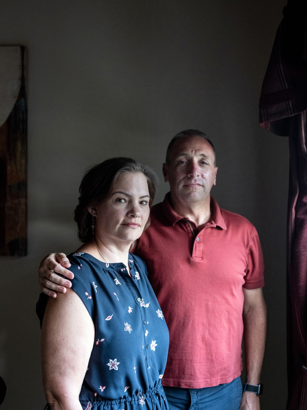 Caroline and Kevin Weise were on the nearly disastrous Southwest flight to Canc