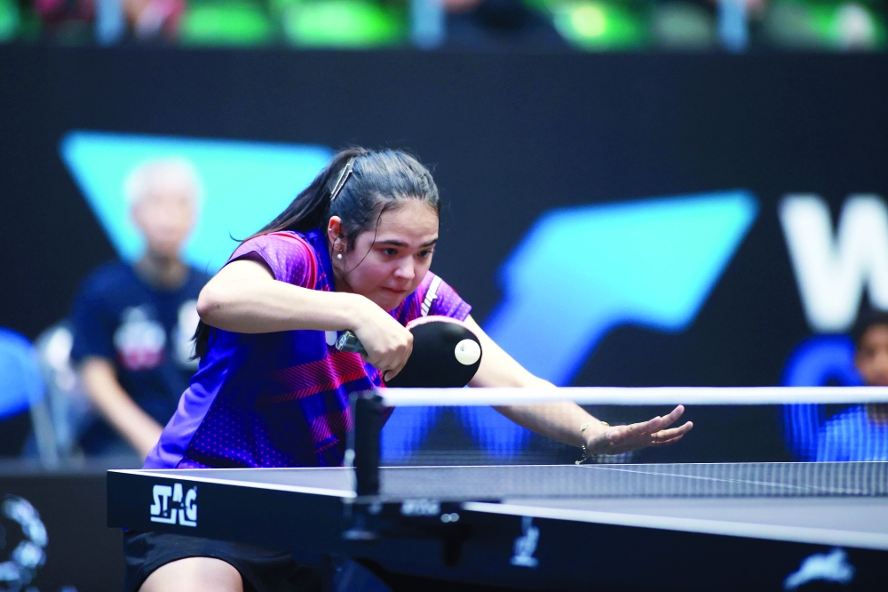Adriana DIAZ in action at Women's Singles - Final
