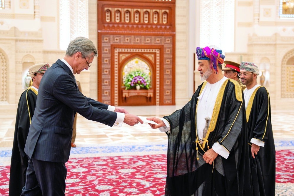 Dirk Lölke, Ambassador of the Federal Republic of Germany to the Sultanate of Oman.
