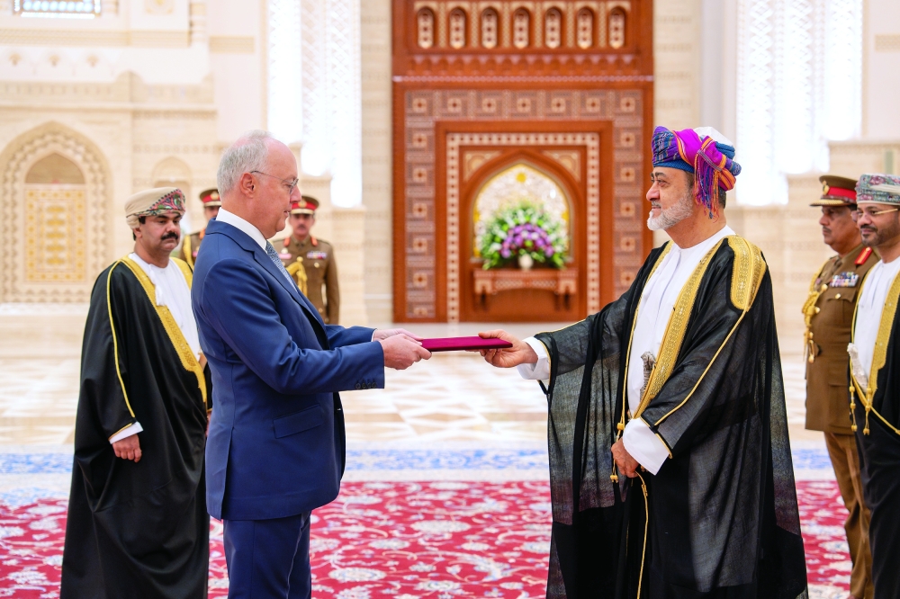 Christophe Ceska, Ambassador of the Republic of Austria to the Sultanate of Oman.