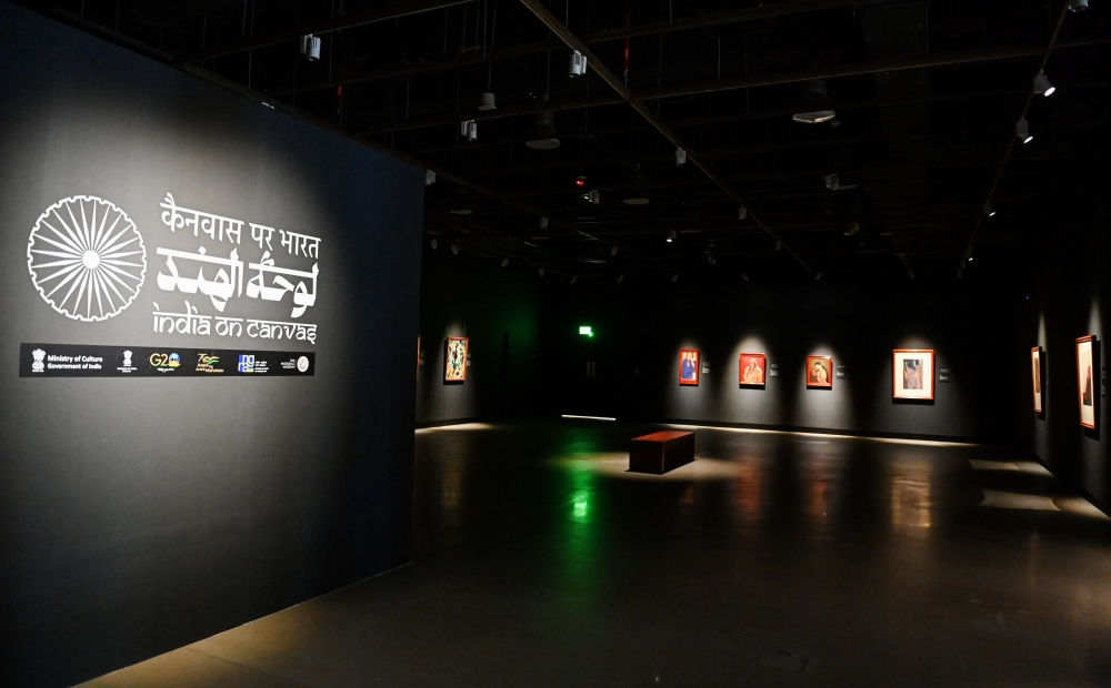 Exhibition titled “India on Canvas” launched 