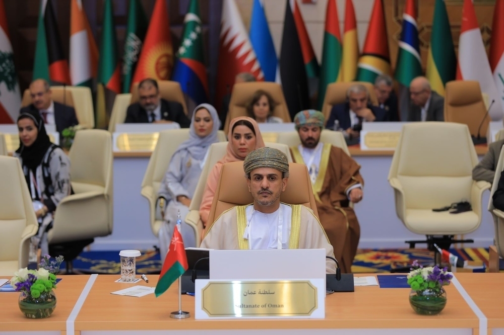 Dr Abdullah Ali al Amri, Chairman of the Environment Authority heads Oman's delegation in the conference of Islamic World Environment Ministers in Jeddah