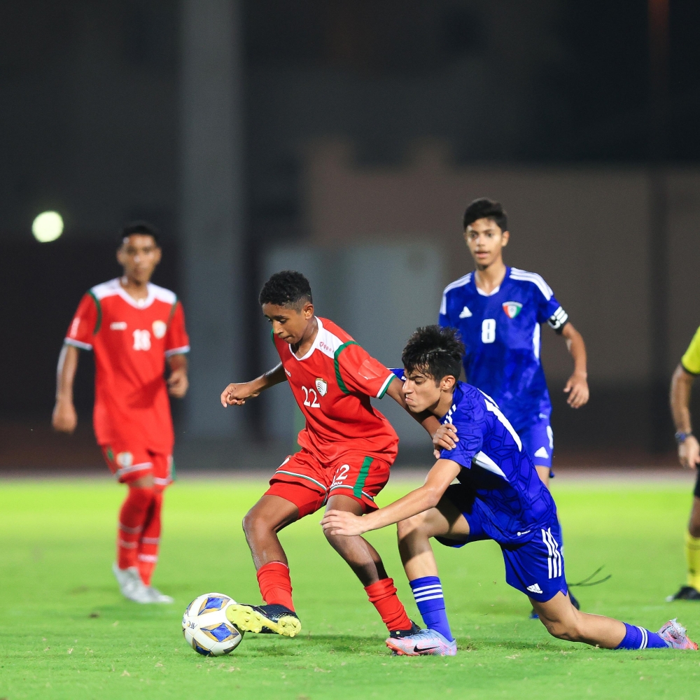 Oman U15 team blanks Kuwait in friendly