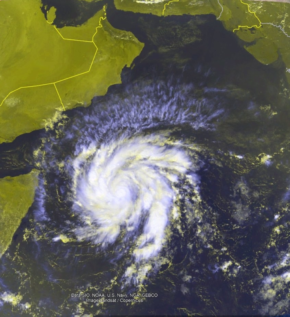 Satellite image of Tej