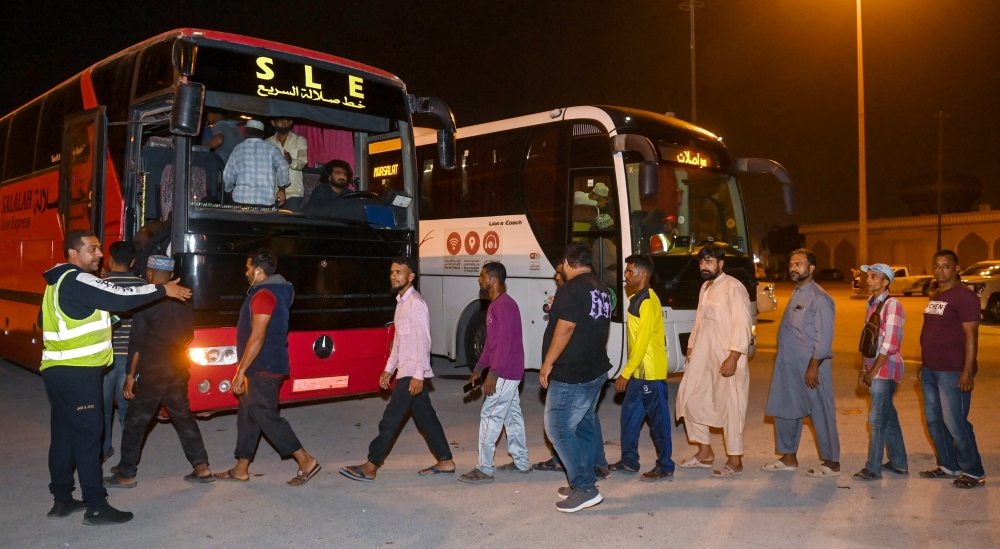 Citizens and residents being evacuated to rescue and relief shelters