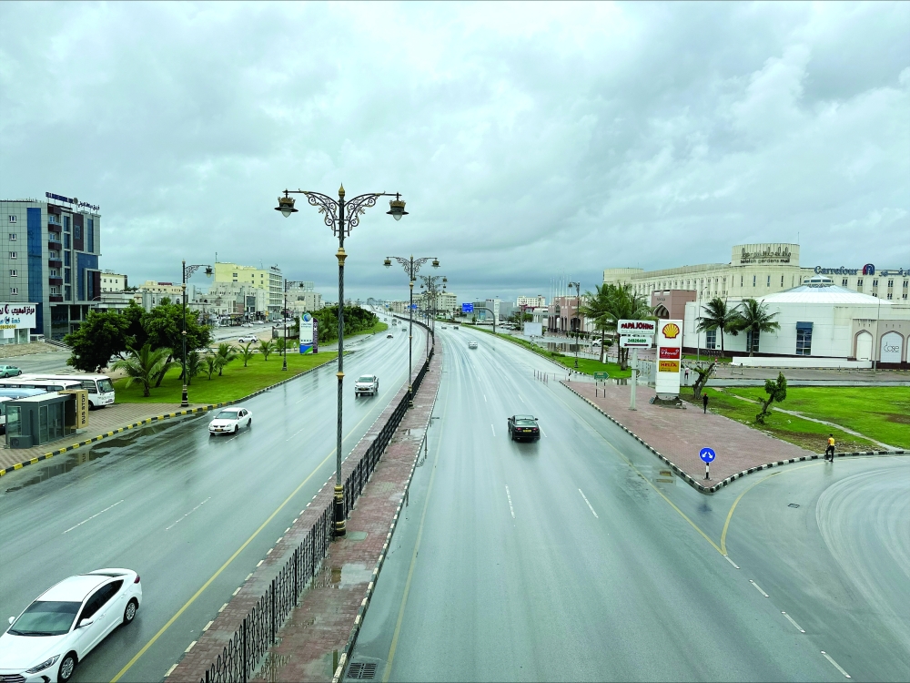 Oman Met Office stated that the tropical cyclone has been downgraded to a tropical depression.