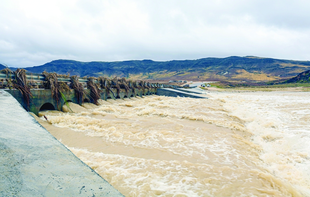 Dhalkout recorded the second highest amount of rain during the period from October 22 to 24 this year, amounting to 240 millimetres. — ONA