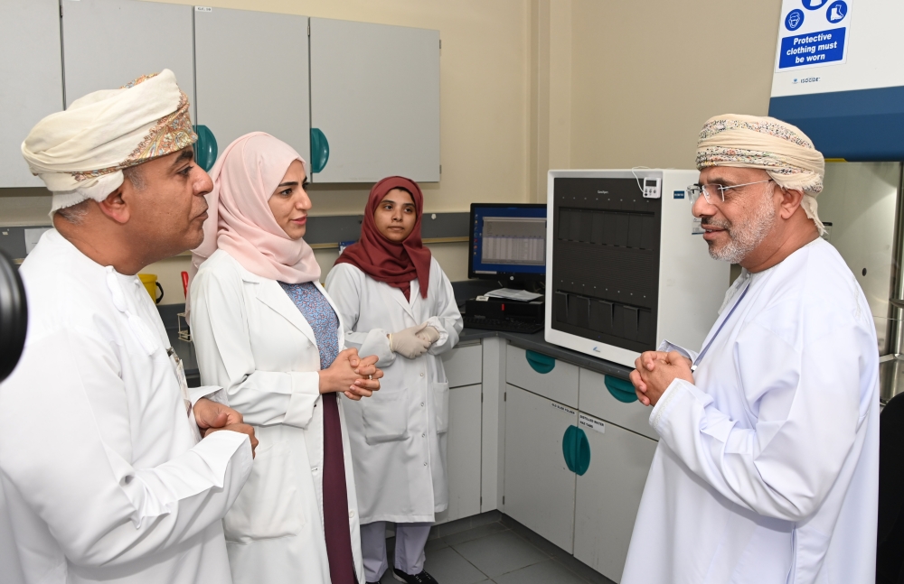 Molecular Polymerization Lab opened at Khoula Hospital