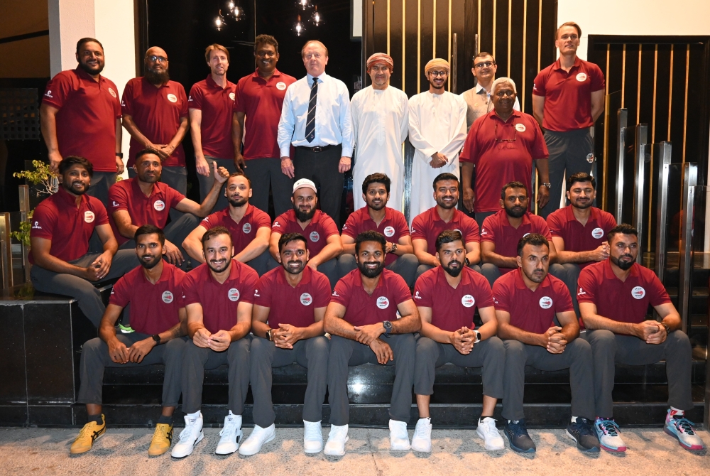  The Oman National Cricket team ahead of T20 World Cup 