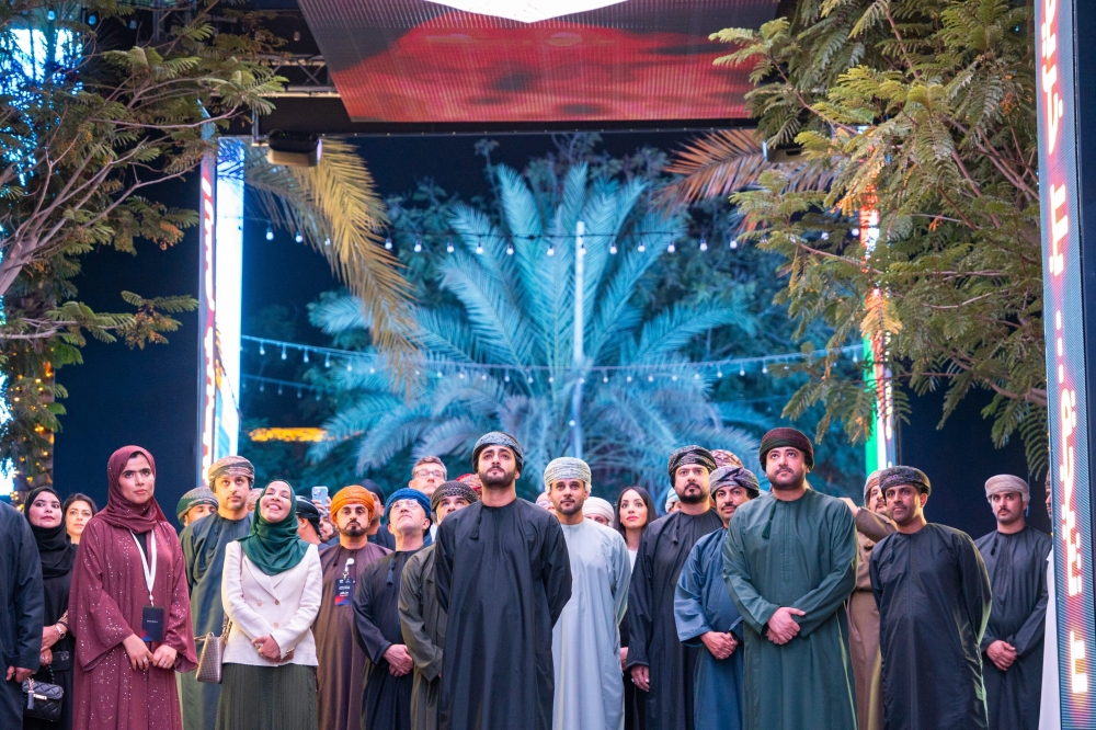 HH Sayyid Theyazin bin Haitham Al Said, Minister of Culture, Sports and Youth, on Sunday graced the celebration of the Omani Youth Day, which took place at Al Mouj Walk