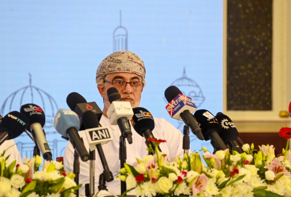 Shaikh Al Mukhtar Abdullah al Harthy, Deputy Chairman of the Supreme Court and Chairman of the Supreme Committee of Majlis Ash'shura 10th Term Elections