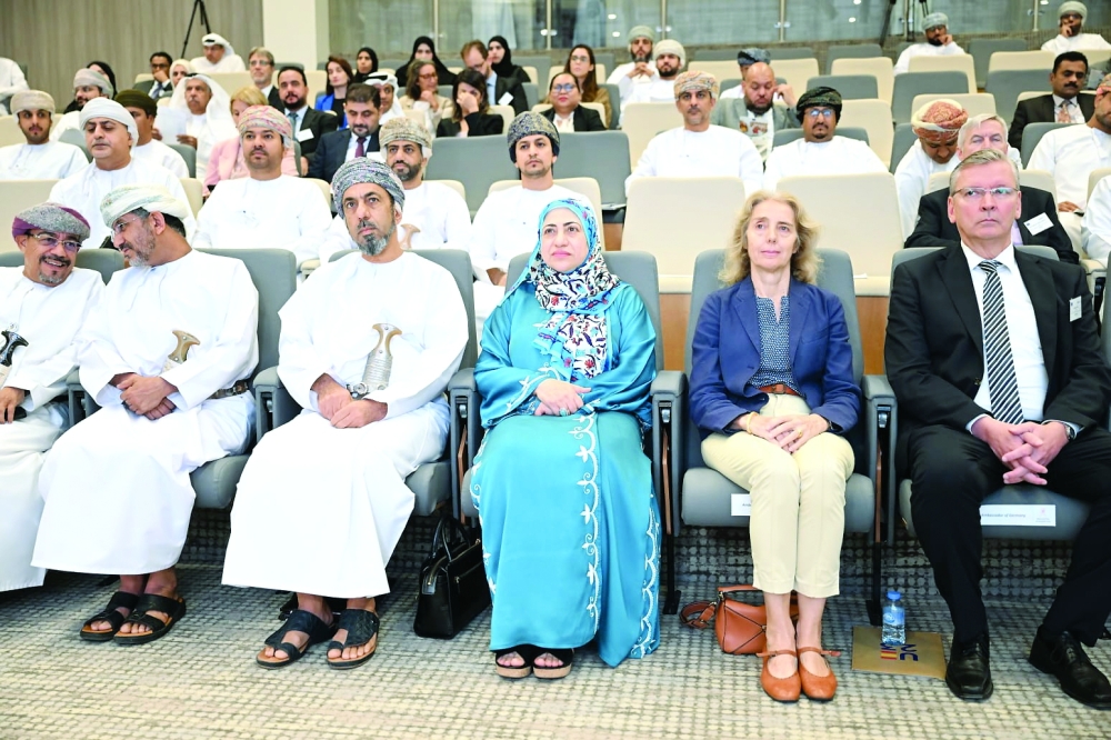 The event brought together European experts as well as representatives of all the main universities in the Sultanate of Oman