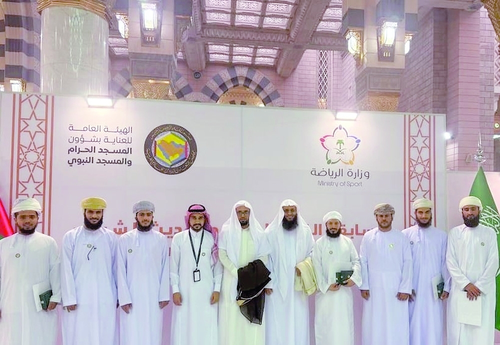 Oman’s team won first place, at the individual level, in Category 1 of the contest. - ONA