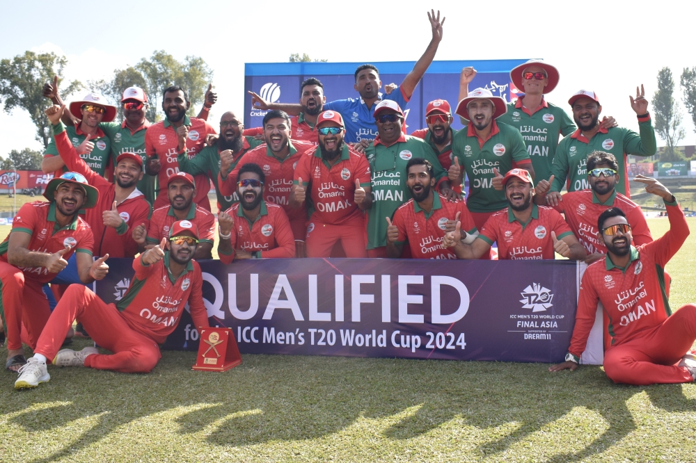 Oman secure spot in ICC T20 World Cup 2024