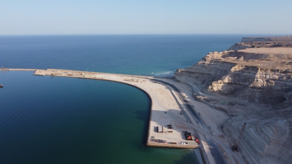 Fisheries port at Duqm SEZ, which has benefited from financing support from the Saudi Fund