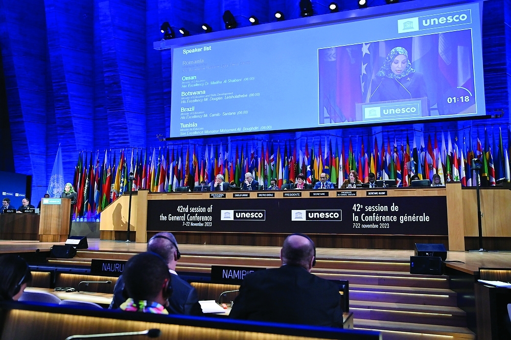 UNESCO can play a role in helping the Palestinian people, empowering them in sustainable development programmes