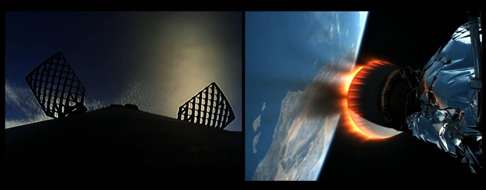 Falcon-9 in space_SpaceX