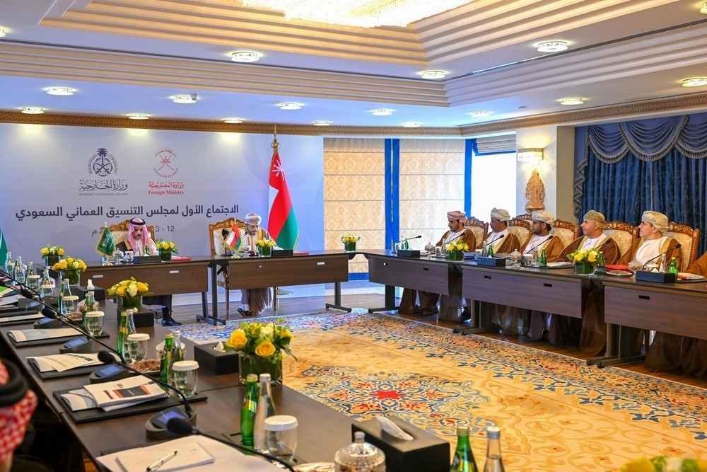 First meeting of Omani-Saudi Coordination Council held in Muscat