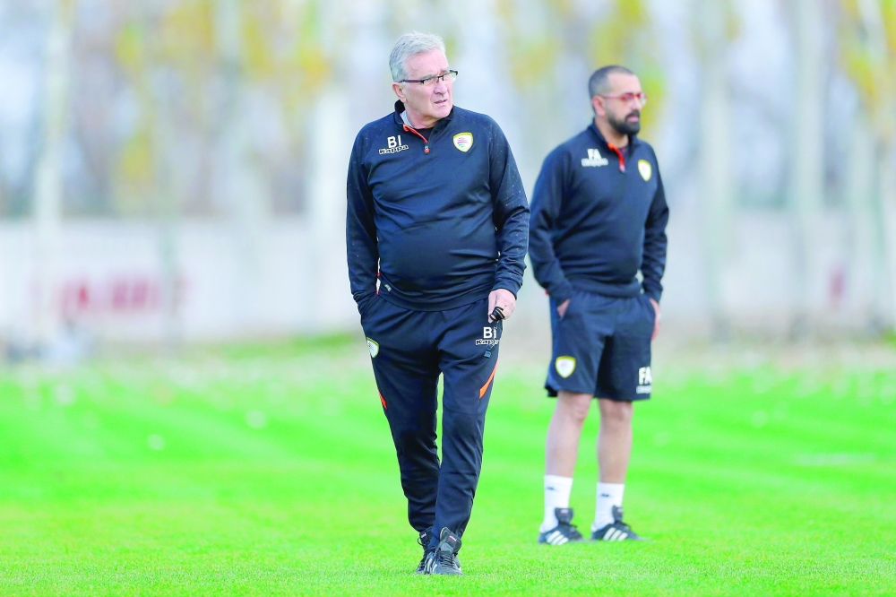 Branko Ivankovic, head coach of Oman national team 