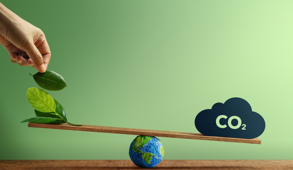 Carbon,Neutral,And,Esg,Concepts.,Carbon,Emission,,Clean,Energy.,Globe