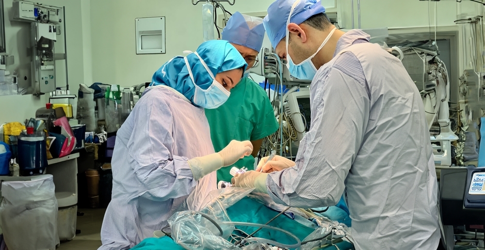 Royal Hospital performs complex operation on baby with chest tumor