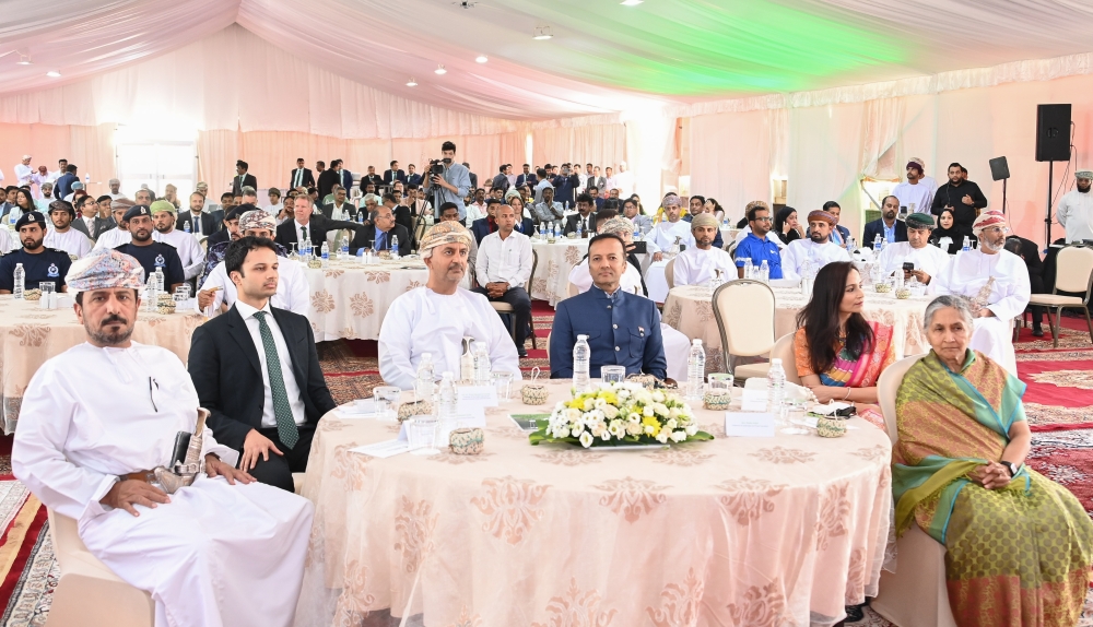 The foundation stone was laid under the auspices of Dr Ali Masoud al Sunaidi, Chairman of the Public Authority for Special Economic Zones and Free Zones (OPAZ).