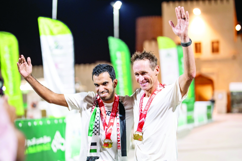 Hamdan And Jason celebrating the succes