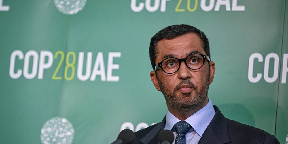 The UAE’s Sultan al Jaber faces the crucial task of breaking the current impasse.