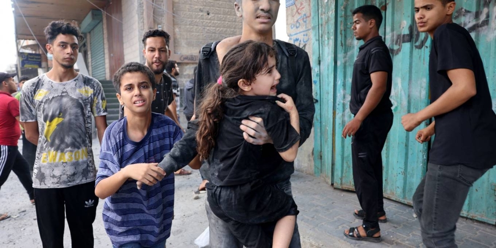 One Palestinian child is killed every ten minutes.