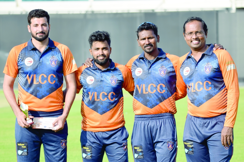 (L-R) Abdullah Adil , Sahil Dias, Melvin Mathew and Parameswaran Shankar - VLCC